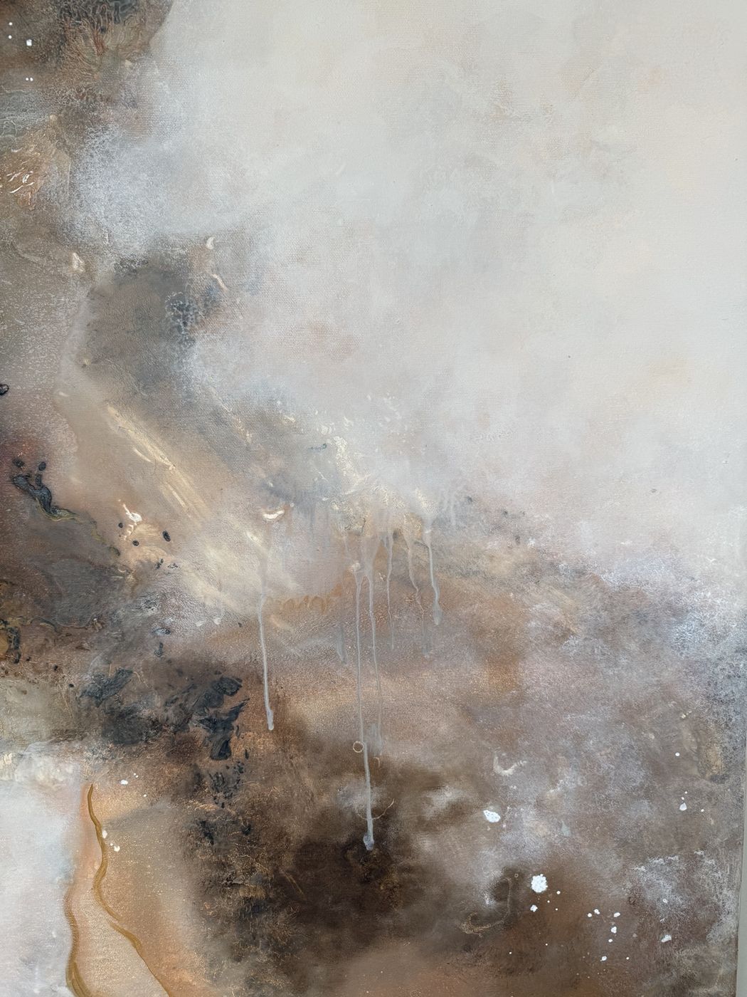 Sediment, abstract painting by Nina Masselink — view 4