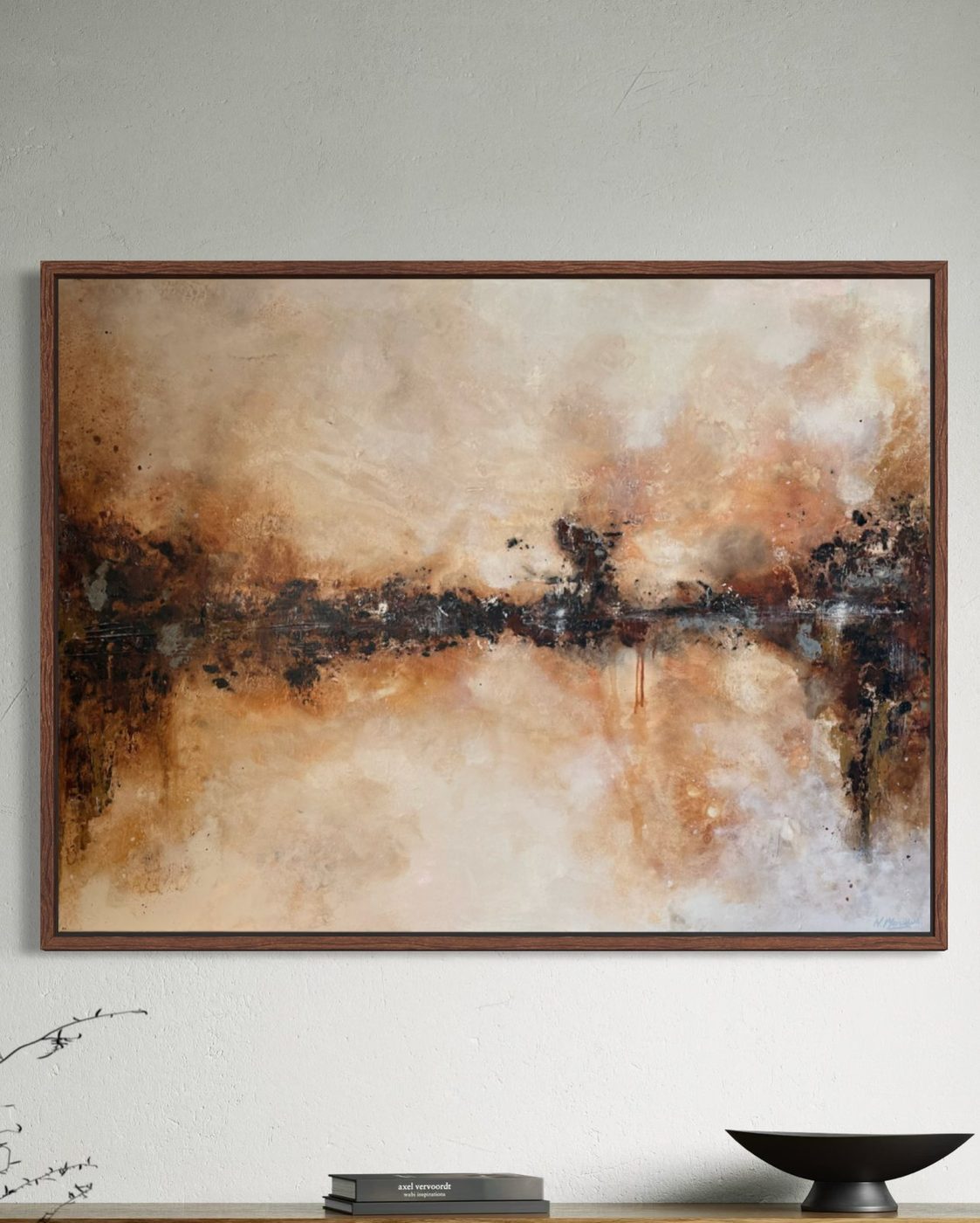Between — impression with optional box frame