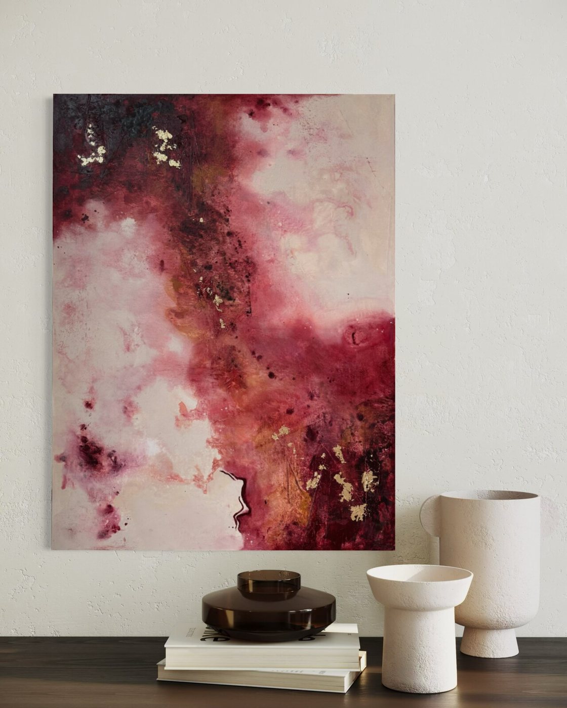 Burgundy — interior view