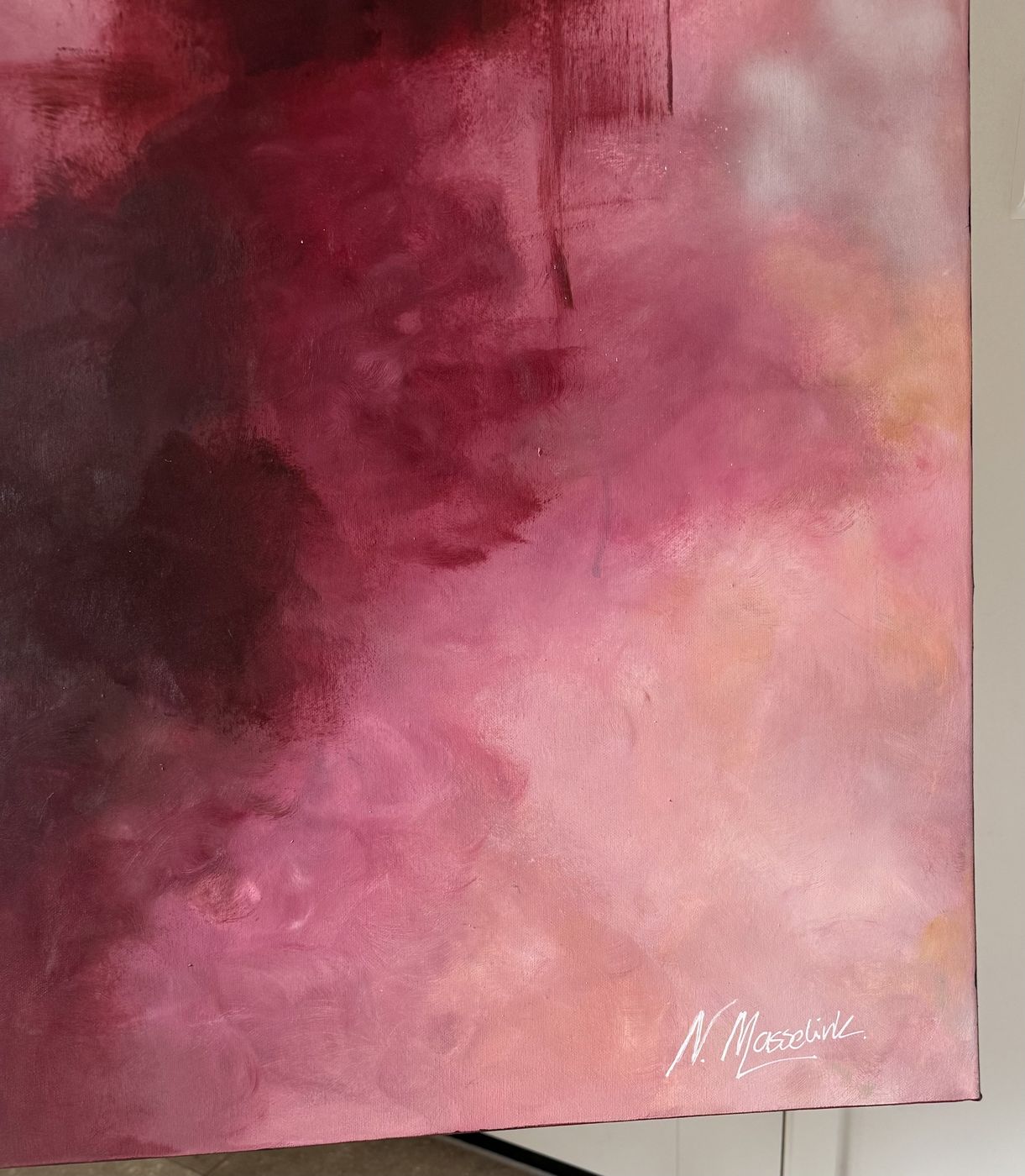 Private commission, 150 × 100 cm — detail