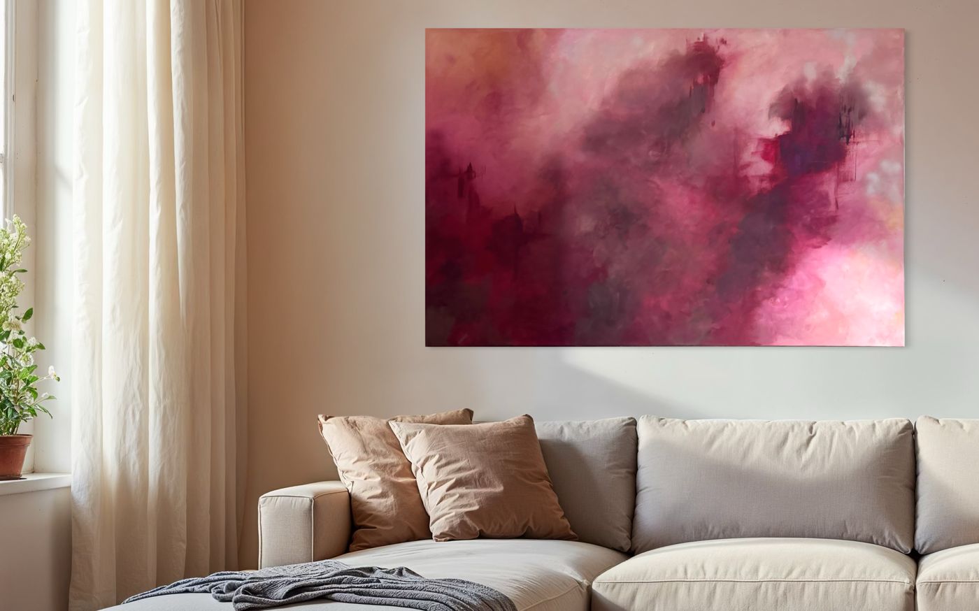 Private commission, 150 × 100 cm — additional view