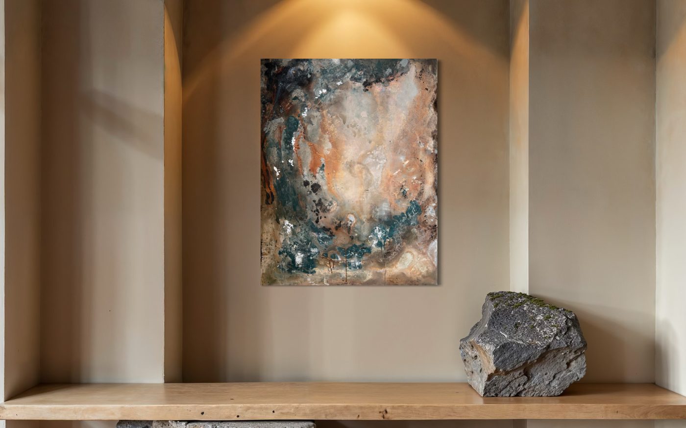 Tarnish — interior view